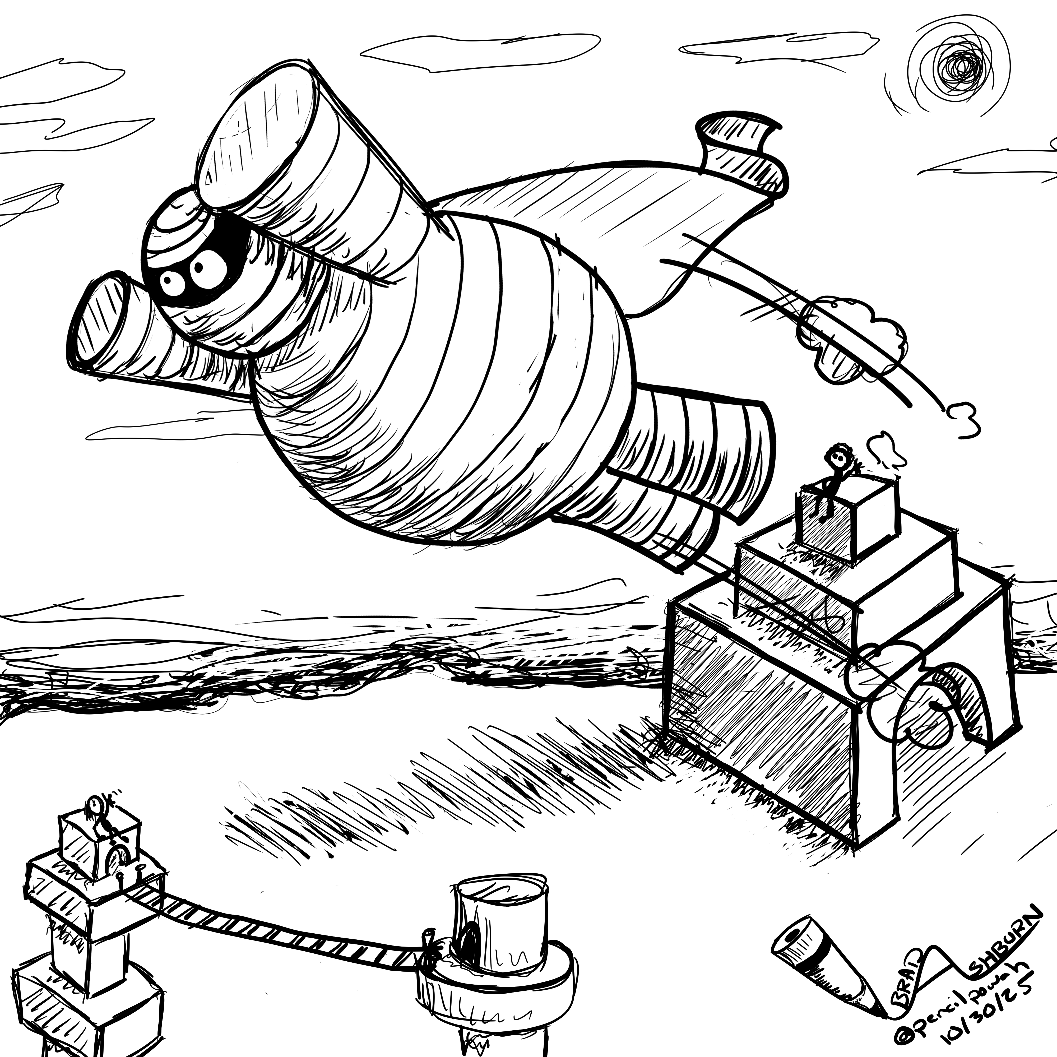Flying Mummy