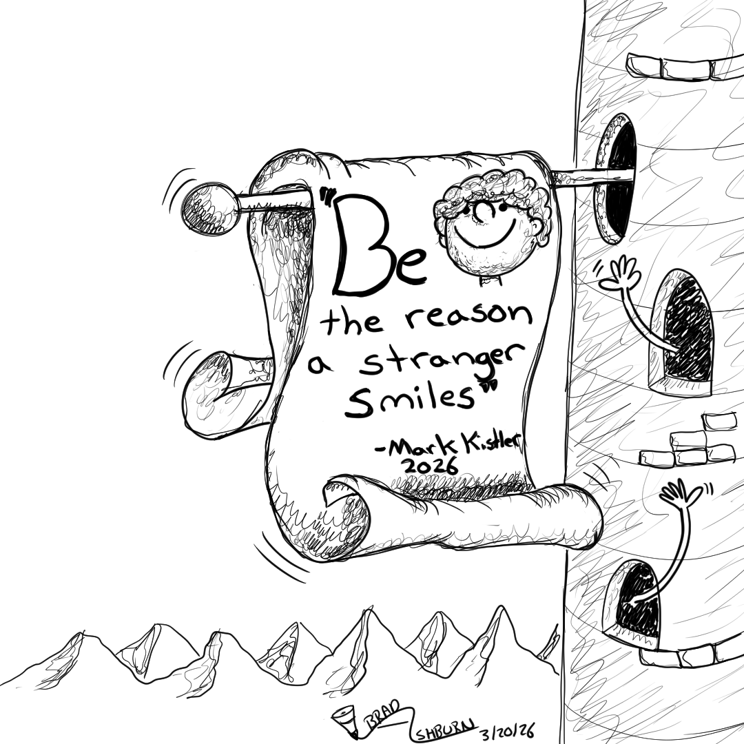 Be the Reason a Stranger Smiles