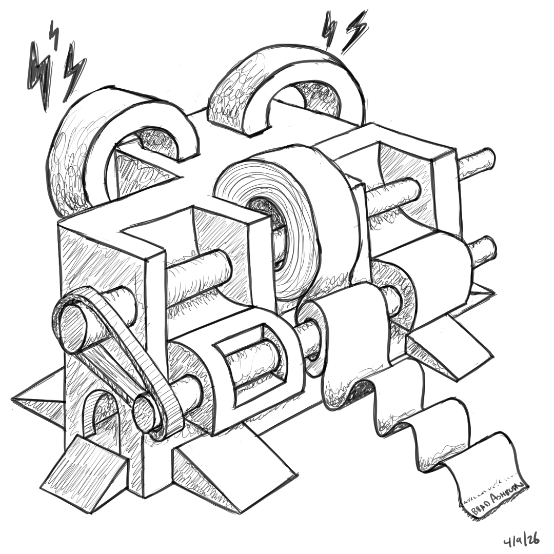 Over-Engineered Toilet Paper Dispenser