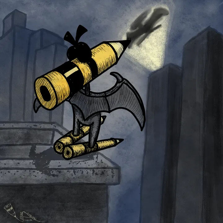 I am graphite, I am the inspo, I am Pencilman!