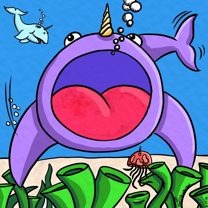 Large-mouthed Uniwhale